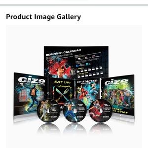 CIZE Beachbody  6 CD Set + Eat Up Guide + calendar